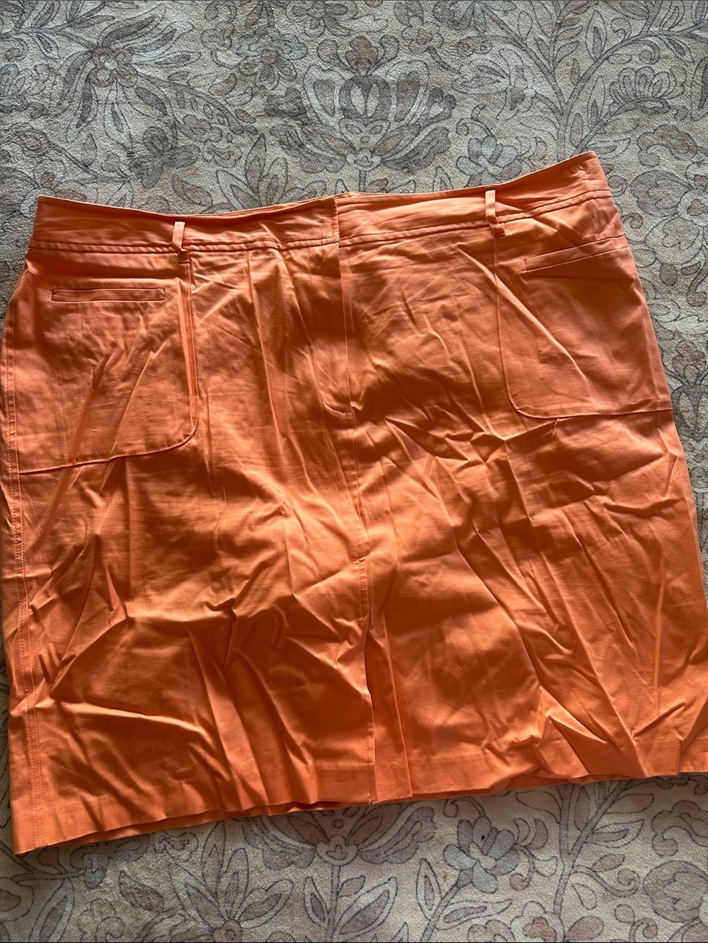 Lane Bryant size 24 Women's Orange Pencil Skirt -